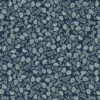 Annabelle midnight wallpaper with dark background and full mint green floral design