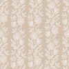Dilys Plaster Wallpaper beigebackground with cream flower and leaf pattern