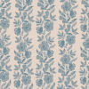 Dilys Teal Wallpaper natural dark background with dark blue flower and leaf pattern
