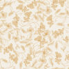 Elena Cream Wallpaper with ochre floral design
