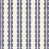 Rosalie Navy Wallpaper with cream background and navy green repeating abstract pattern