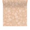 Beigey pink Amelie wallpaper with delicare cream and light pink and green floral detail