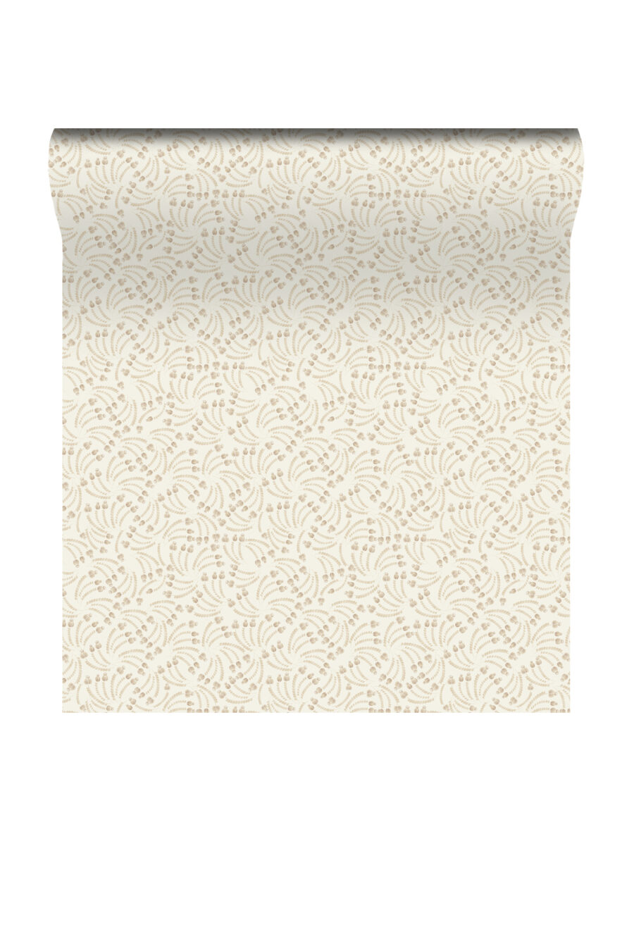 Cream Elsie wallpapercovered in beautiful, delicate green pattern