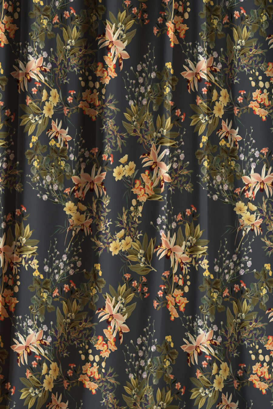 IRIS MIDNIGHT CURTAINS