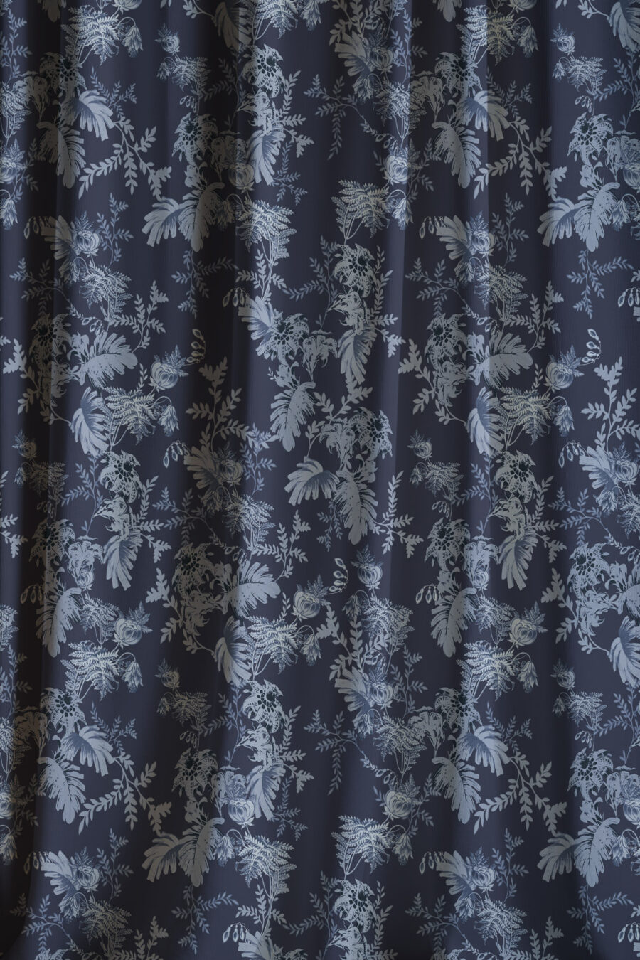 MINA DARKBLUE CURTAINS