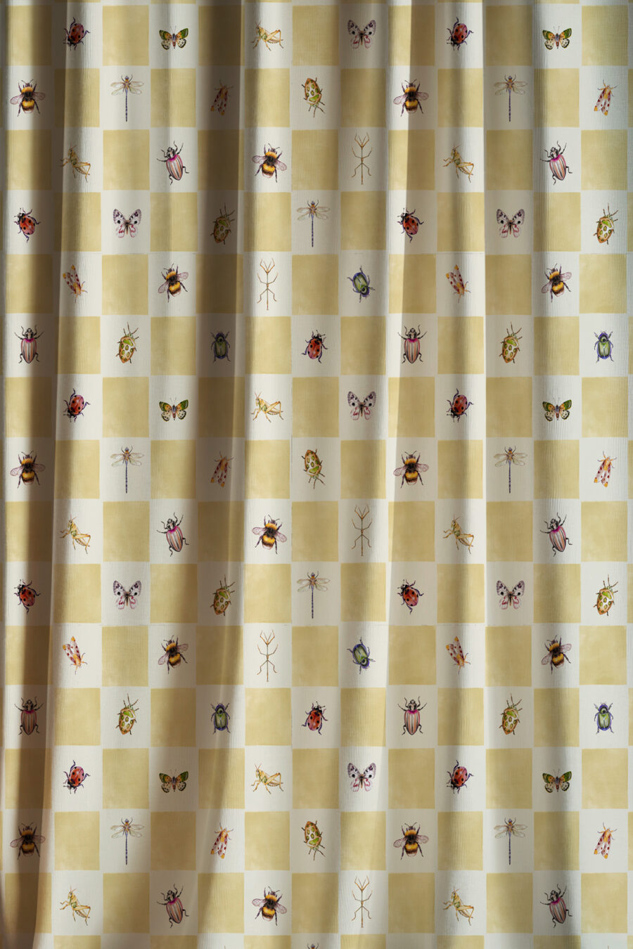JUDE BUTTERYELLOWFABRICCURTAINS
