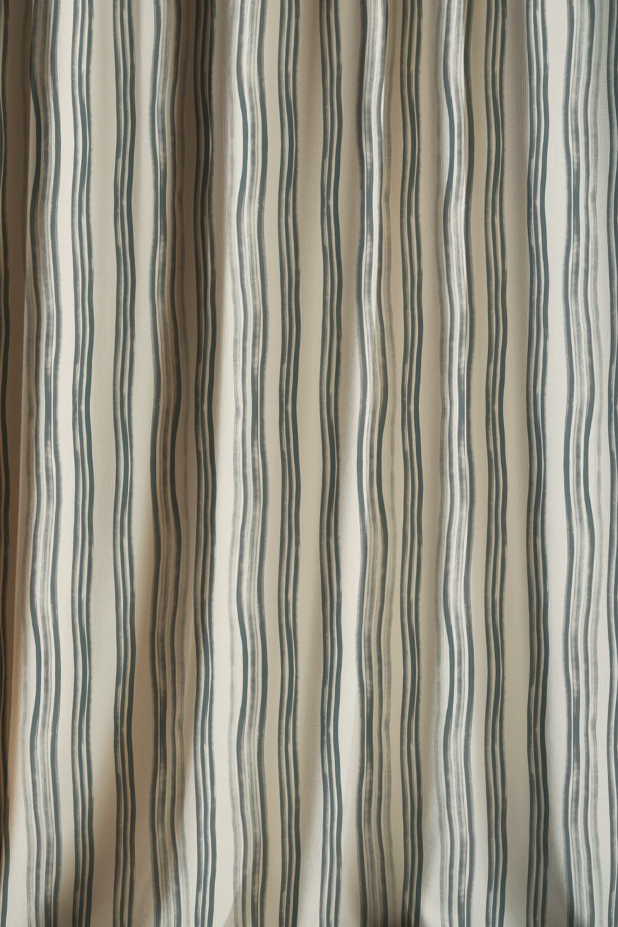 MARA navy fabric curtains