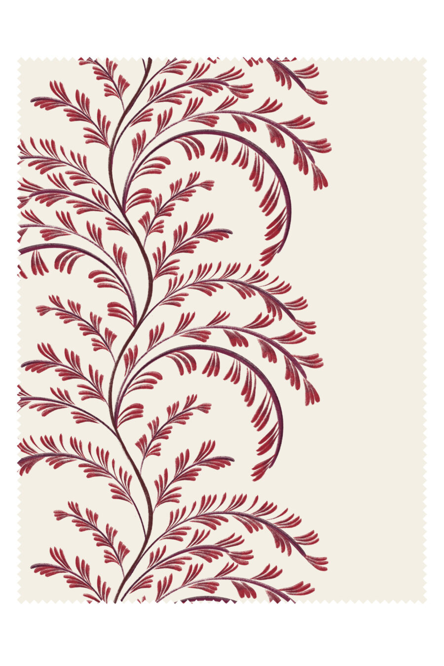 edie red fabric ws