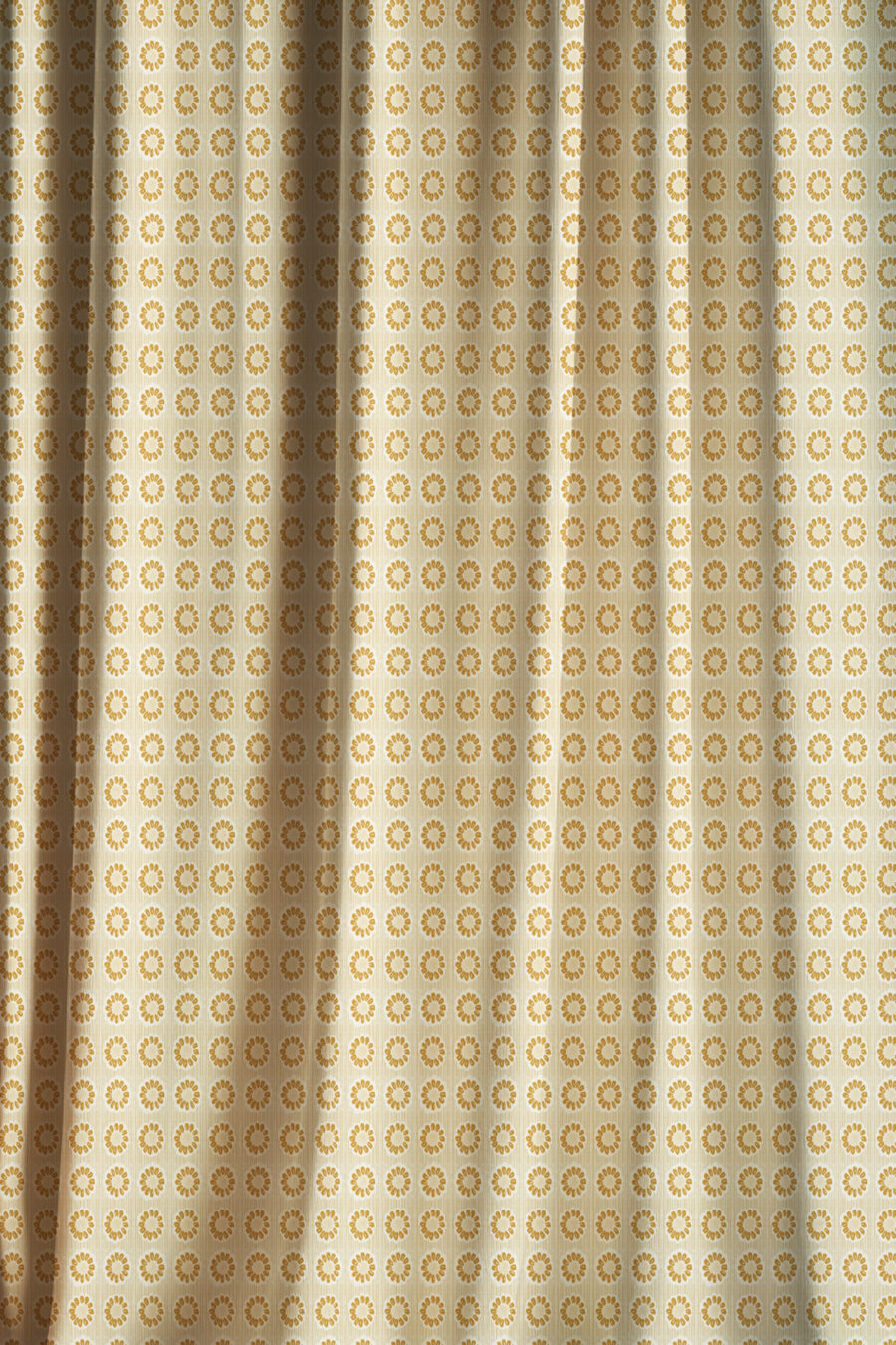 mabel yellow FABRIC curtain ws