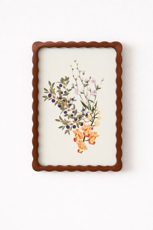iris print mockup